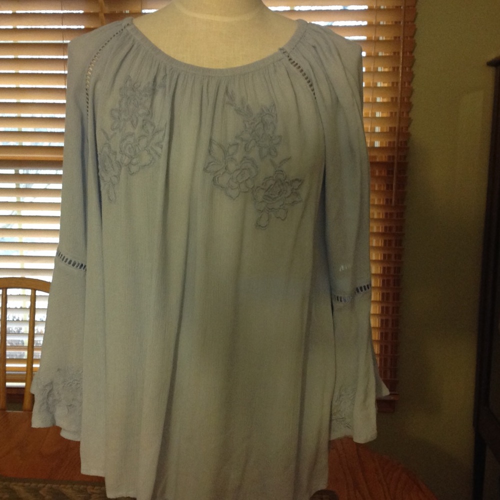 INC Blue Top